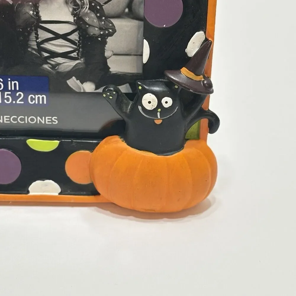 Michaels Studio Decor Halloween Trick Or Treat Resin Picture Frame 4x6